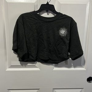 Abound Grey Eye Crop Top ....MSRP $17